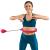 CERC FITNESS SMART HULA HOOP 50 CM ROZ REBEL ACTIVE