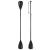 Padelă reglabilă 4 piese pentru SUP și kayak Rebel Active 205–225 cm