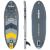 SET PLACA GONFLABILA STAND UP PADDLE SUP 244X76X10 CM