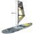 SET PLACA GONFLABILA WINDSURFING SUP 305X76X15 CM