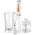 SET BLENDER DE MANA 2 VITEZE 600W ALB SENCOR
