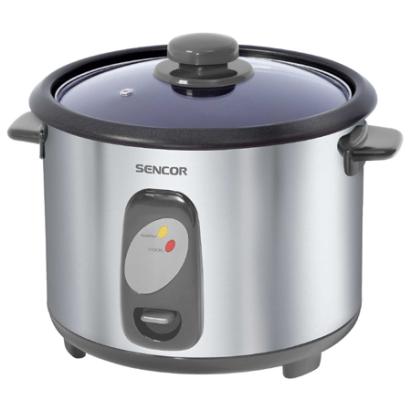 Aparat de gătit orez Sencor 1,8L, 700W, inox, cu funcționare automată