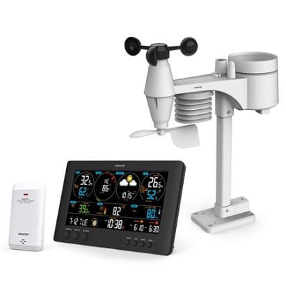 Stație meteo profesională WiFi Sencor SWS 12500, senzori 7-în-1