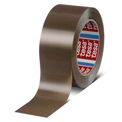 Bandă adezivă pentru ambalare Tesa 4280 maro, 48 mm x 66 m (set 6 buc)