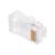 MUFA RJ45 8P8C CAT 6E PASS THROUGH