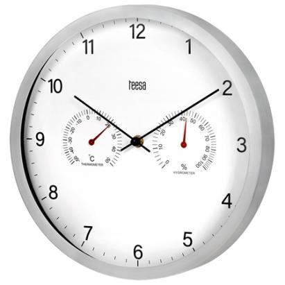 CEAS PERETE 30CM TERMOMETRU HIGROMETRU TEESA