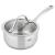 Set 3 oale din inox 18/10 Teesa Cook Expert Master, cu capace
