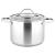 Set 3 oale din inox 18/10 Teesa Cook Expert Master, cu capace