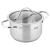 Set 3 oale din inox 18/10 Teesa Cook Expert Master, cu capace