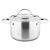 Set 3 oale din inox 18/10 Teesa Cook Expert Master, cu capace