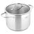 Set 3 oale din inox 18/10 Teesa Cook Expert Master, cu capace