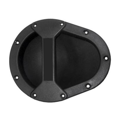 Mâner din plastic pentru boxă, tip încastrat, 23 x 19 cm, negru