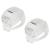 Set lumini bicicletă Rebel din silicon, LED față/spate, 2 moduri