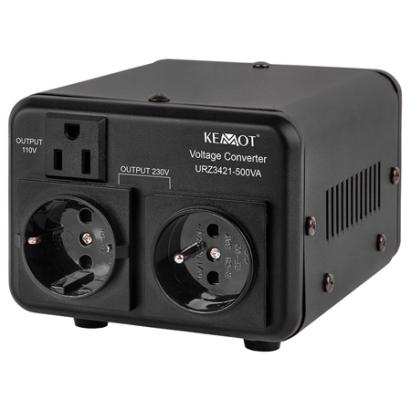 Convertor de tensiune Kemot 400W / 500VA 115V-230V, toroidal, cu protectii