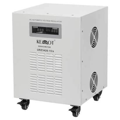 Stabilizator de tensiune cu servomotor Kemot 15kVA, 230V monofazat