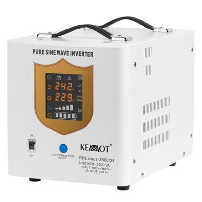 UPS cu sinus pur Kemot 2600VA/1800W 24V pentru centrală termică