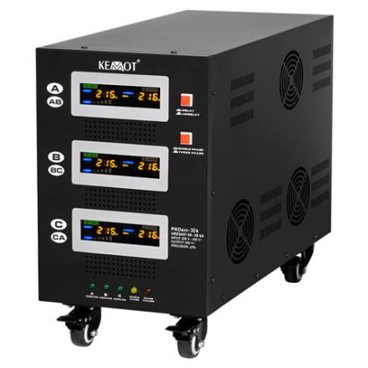 Stabilizator de tensiune trifazat 30kVA cu servomotor ProAVR-30K Kemot