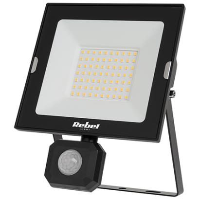 Reflector LED 50W 4000K cu senzor de miscare, IP44, 230V Rebel