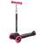 Trotinetă pentru copii Rebel Kids Wheels Rebel, 3 roți, ghidon reglabil, negru-roz