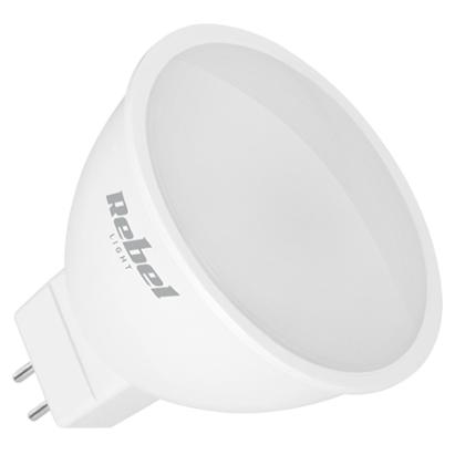 Bec LED MR16 Rebel 6W, 12V DC, 6500K alb rece, 540 lm, 120°
