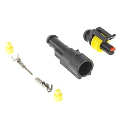 Conector ermetic Superseal 1.5 cu 1 pin pentru instalatii electrice auto