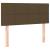 Pat box spring cu saltea, maro închis, 90x190 cm, textil GartenMobel Dekor