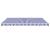 Copertină retractabilă albastru/alb, 4x3 m, textil/aluminiu GartenMobel Dekor