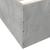 Cadru de pat, gri beton, 160x200 cm, lemn prelucrat GartenMobel Dekor