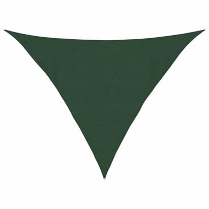 Pânză parasolar, verde închis, 4x4x5,8 m, HDPE, 160 g/m² GartenMobel Dekor