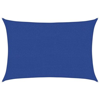 Pânză parasolar, albastru, 2,5x4 m, HDPE, 160 g/m² GartenMobel Dekor