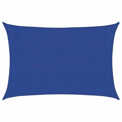 Pânză parasolar, albastru dreptunghiular 3x4,5 m HDPE 160 g/m² GartenMobel Dekor