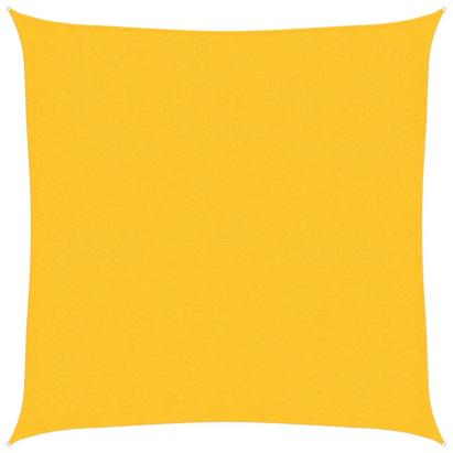 Pânză parasolar, galben, 2,5x2,5 m, HDPE, 160 g/m² GartenMobel Dekor