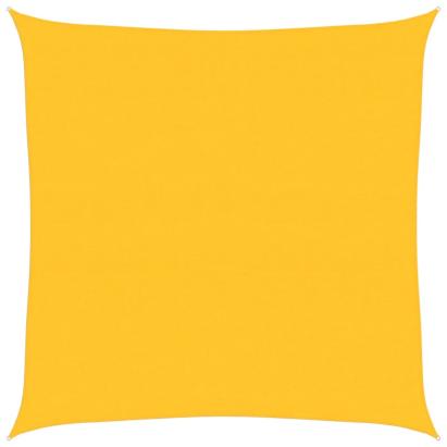 Pânză parasolar, galben, pătrat, 6x6 m HDPE, 160 g/m² GartenMobel Dekor