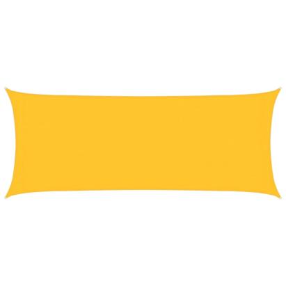 Pânză parasolar, galben dreptunghiular 2x4,5 m, HDPE, 160 g/m² GartenMobel Dekor