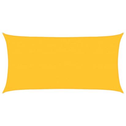 Pânză parasolar, galben, 2,5x5 m, HDPE, 160 g/m² GartenMobel Dekor