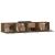 Dulapuri de perete 2 buc. stejar fumuriu 100x36,5x35 cm lemn GartenMobel Dekor
