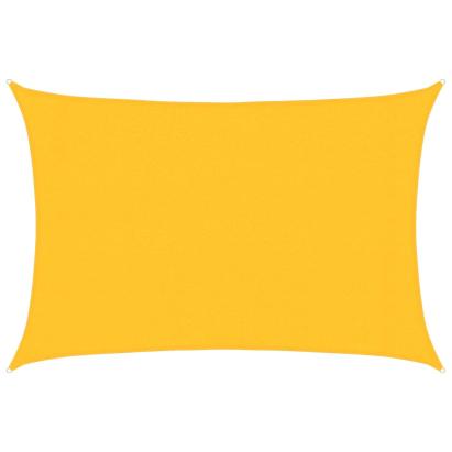 Pânză parasolar, galben, 3x4,5 m, HDPE, 160 g/m² GartenMobel Dekor