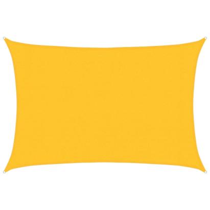 Pânză parasolar, galben, 3x5 m, HDPE, 160 g/m² GartenMobel Dekor
