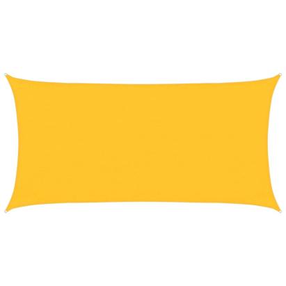 Pânză parasolar, galben, 3x6 m, HDPE, 160 g/m² GartenMobel Dekor