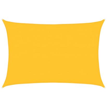 Pânză parasolar, galben dreptunghiular 4x5 m, HDPE, 160 g/m² GartenMobel Dekor