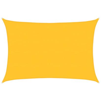 Pânză parasolar, galben dreptunghiular 5x6 m, HDPE, 160 g/m² GartenMobel Dekor