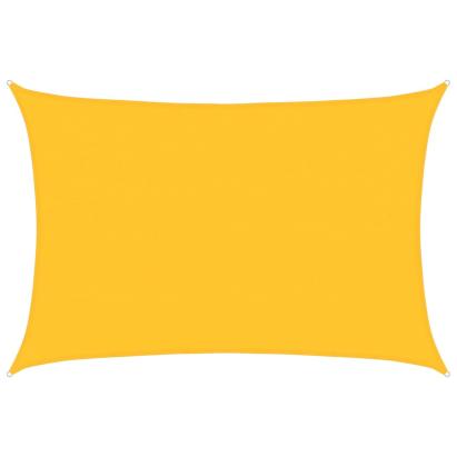 Pânză parasolar, galben dreptunghiular 5x7 m, HDPE, 160 g/m² GartenMobel Dekor
