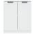Servante, 2 piese, alb, 60x30x70 cm, lemn prelucrat GartenMobel Dekor