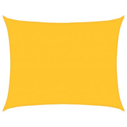 Pânză parasolar, galben dreptunghiular 6x7 m, HDPE, 160 g/m² GartenMobel Dekor