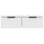 Dulapuri de perete, 2 buc., alb, 68x30x20 cm, lemn prelucrat GartenMobel Dekor