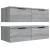 Dulapuri perete, 2 buc., gri sonoma, 68x30x20 cm lemn prelucrat GartenMobel Dekor