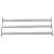 Set 3 Bare Metalice de Siguranta pentru Ferestre, Lungime Reglabila 70-120 cm