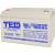 Acumulator 12V GEL Deep Cycle Solar, Dimensiuni 330 x 173 x 212 mm, Baterie 12V 100Ah M8, TED Electric TED004147 SafetyGuard Surveillance