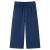Pantaloni pentru copii cu picioare largi, bleumarin, 104 GartenMobel Dekor