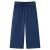 Pantaloni pentru copii cu picioare largi, bleumarin, 128 GartenMobel Dekor